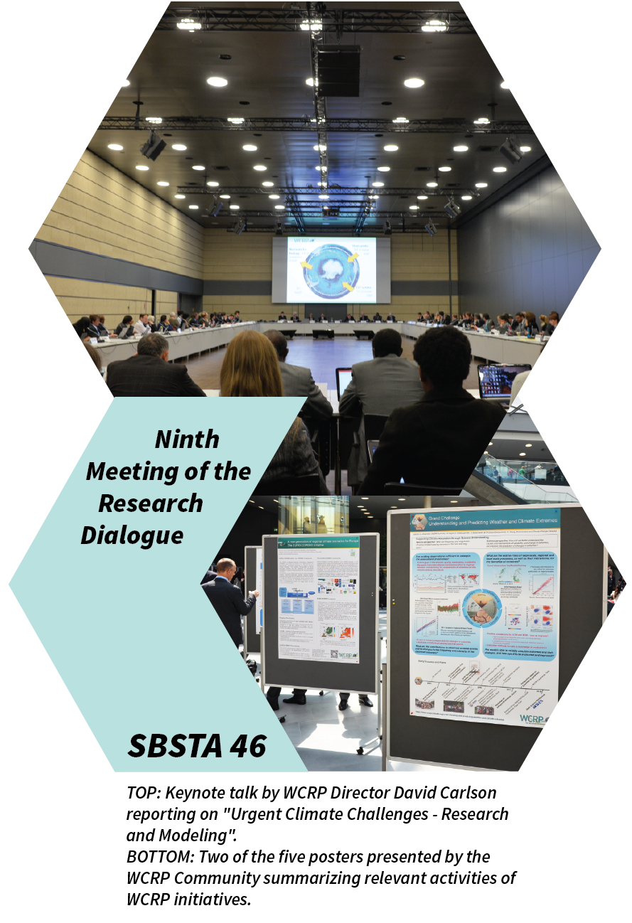 WCRP SBSTA 2017