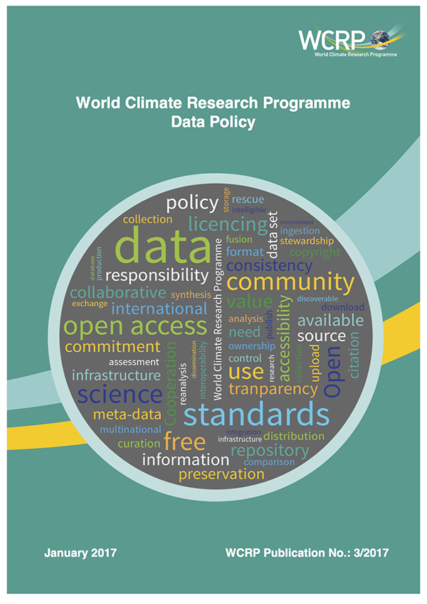 WCRP Data Policy