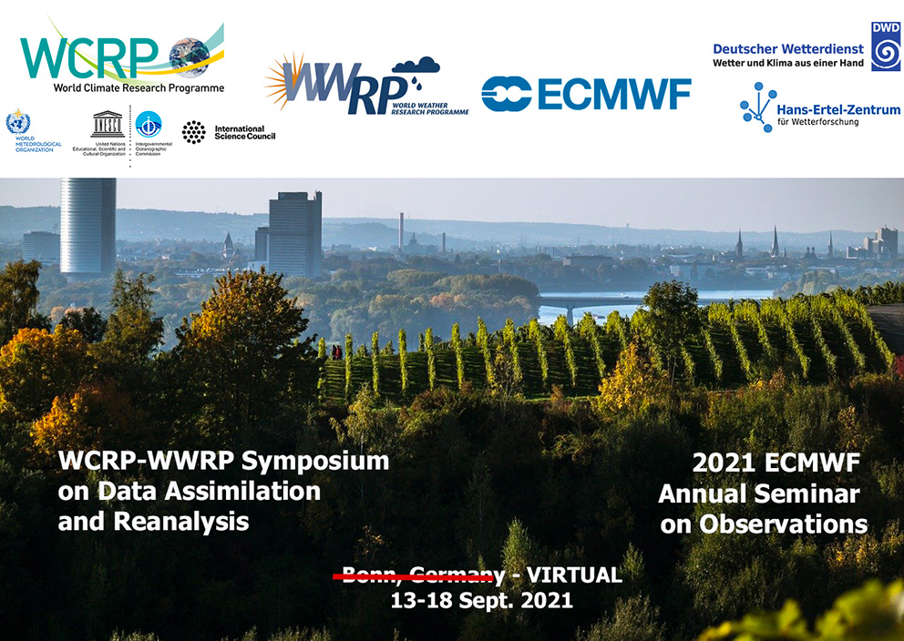 WCRP WWRP symposium on data assimilation and reanalysis