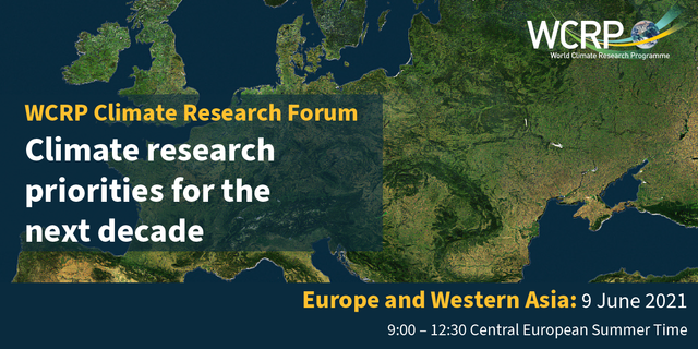 WCRP Climate Research Forum - Europe and Western Asia