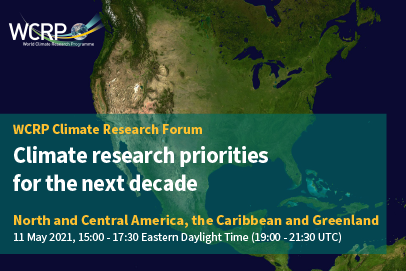 North and Central America Climate Forum 11may 2021