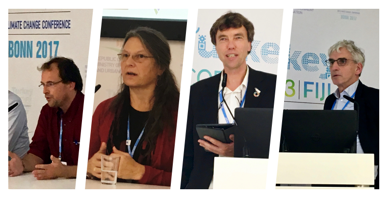 Photos of WCRP/ICSU side event at COP23