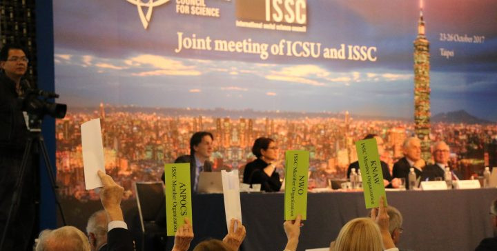 ICSU ISSC merger vote taipei