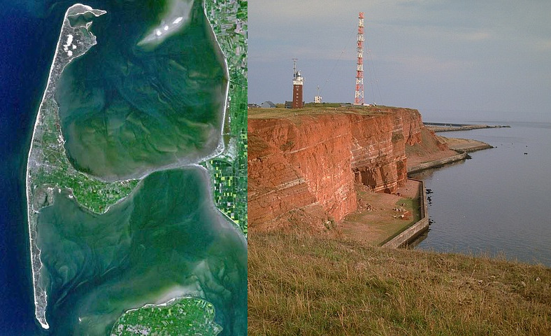 Photos of Sylt and Helgoland, the training locations