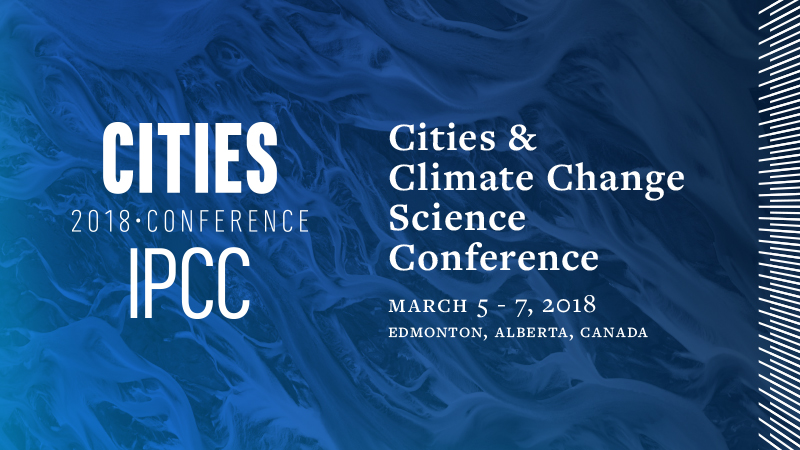 Cities IPCC conference banner