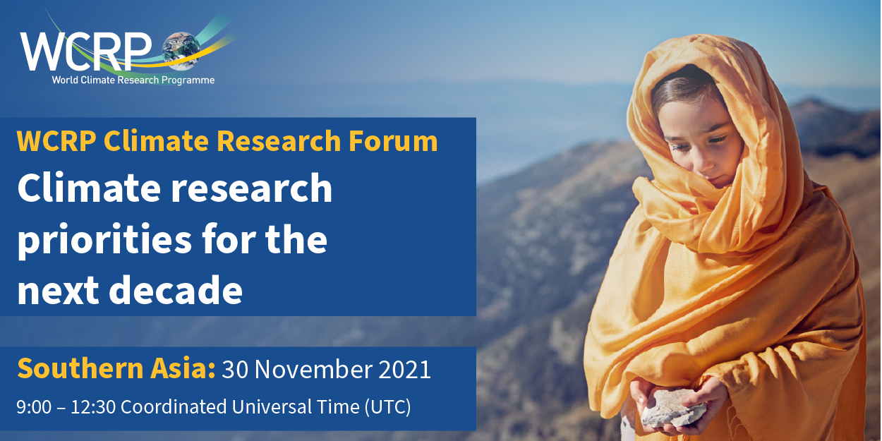 Southern Asia Climate Research Forum - WCRP