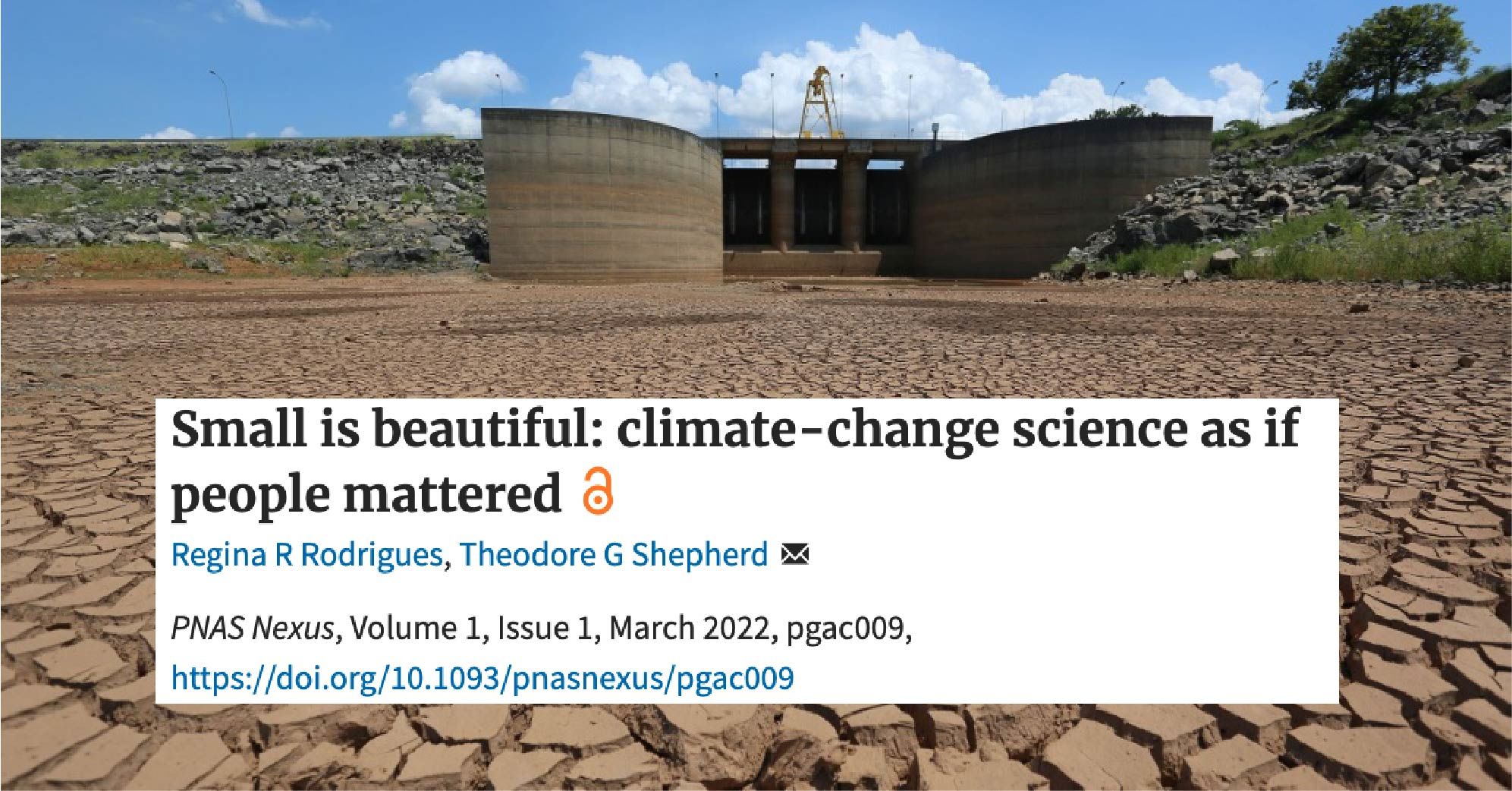 Small is beautiful: climate-change science as if people mattered