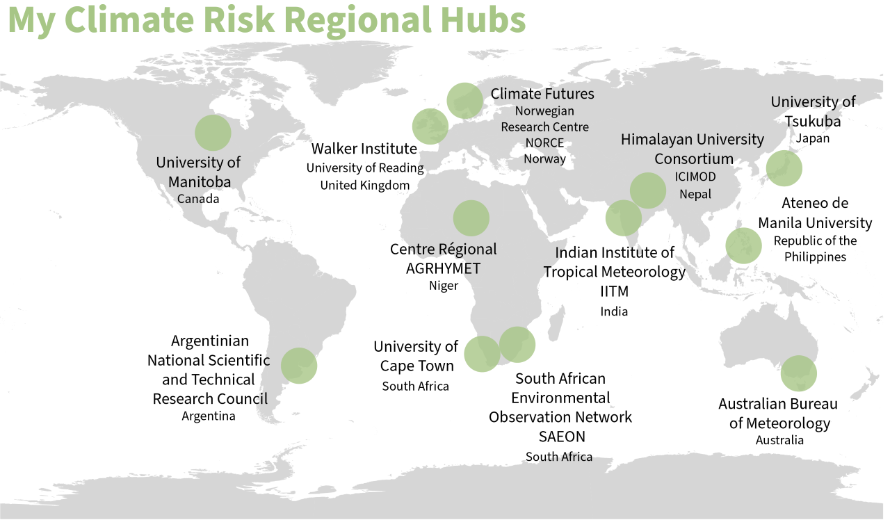 My Climate Risk Hub Map