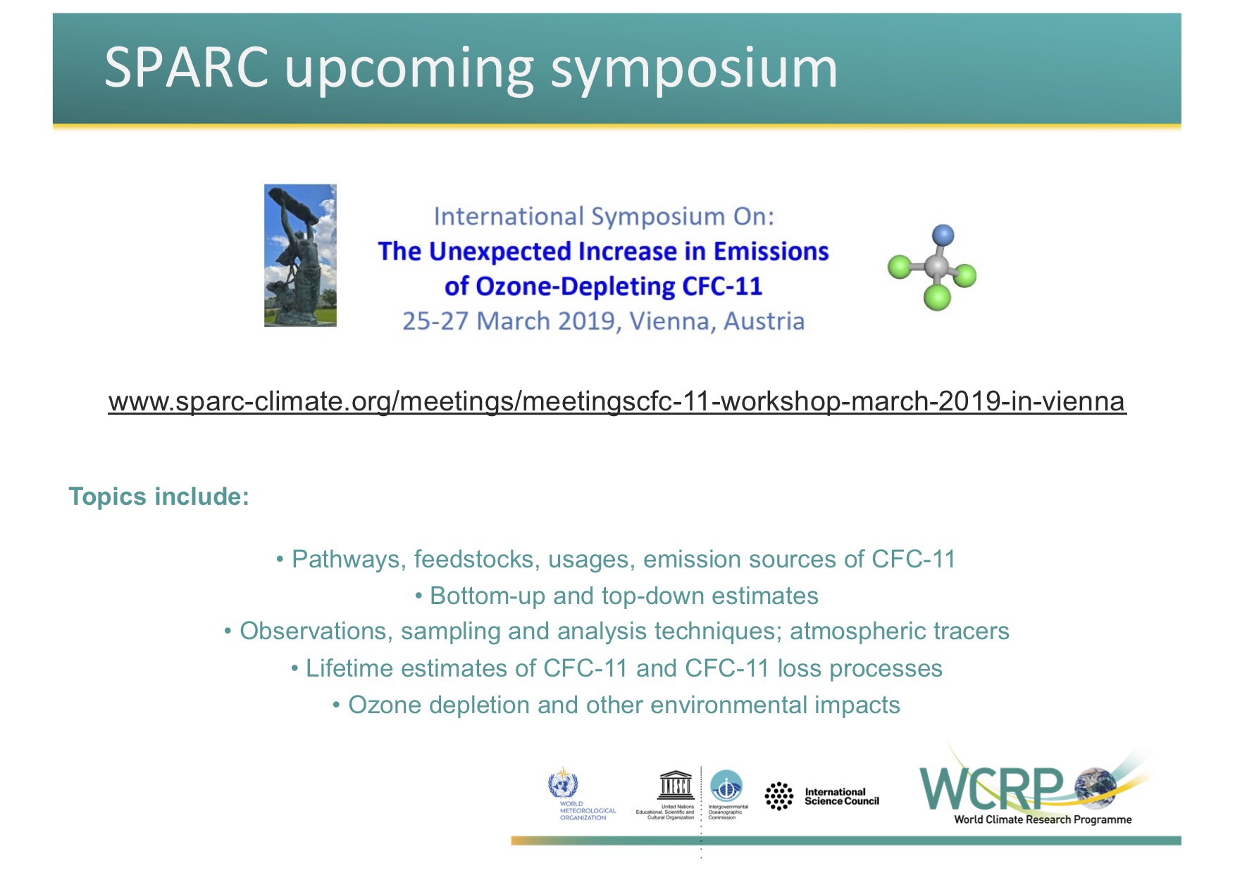 SPARC CFC-11 Symposium