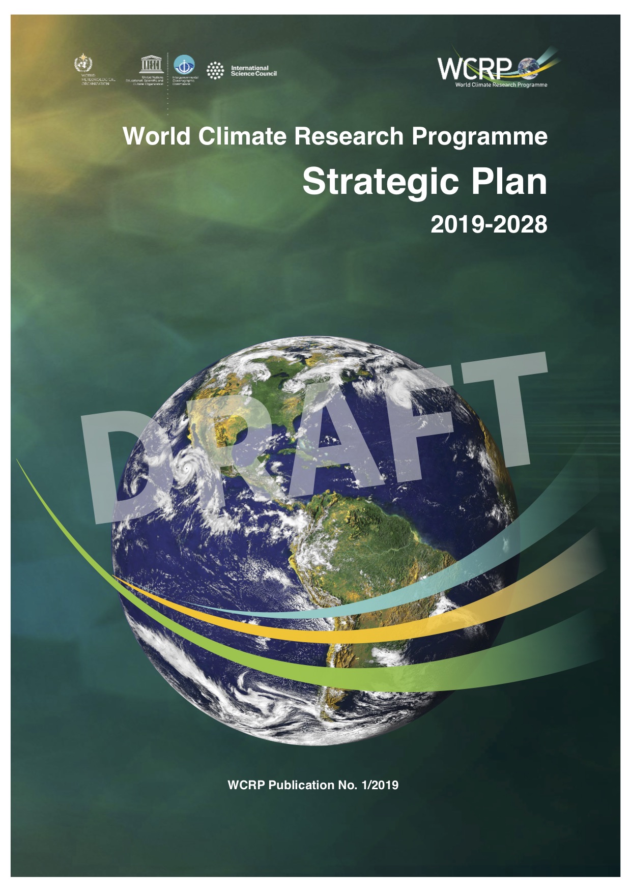 WCRP Strategic Plan Cover
